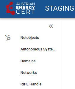 Netobjects menu